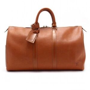 Louis Vuitton Brown Travel Bag